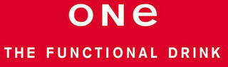 ONE THE FUNCTIONAL DRINK logo