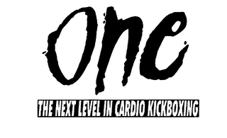ONE THE NEXT LEVEL IN CARDIO KICKBOXING logo