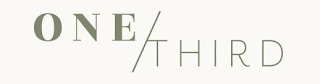 ONE / THIRD logo