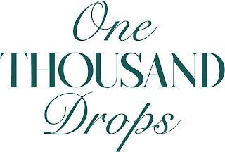 ONE THOUSAND DROPS logo