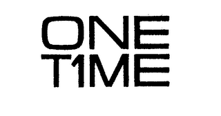 ONE TIME logo