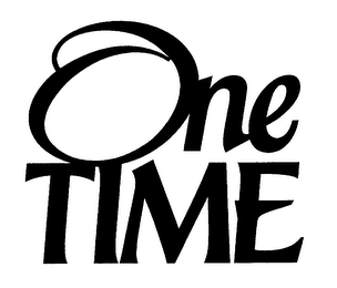 ONE TIME logo