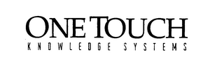 ONE TOUCH KNOWLEDGE SYSTEMS logo