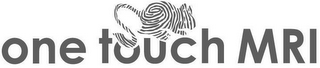 ONE TOUCH MRI logo