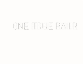 ONE TRUE PAIR logo