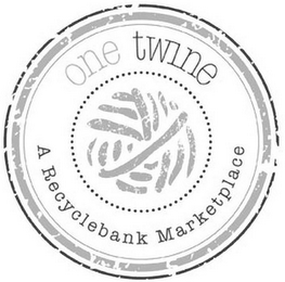 ONE TWINE A RECYCLEBANK MARKETPLACE logo