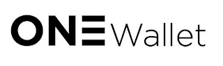 ONE WALLET logo