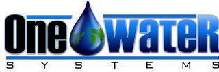 ONE WATER SYSTEMS logo