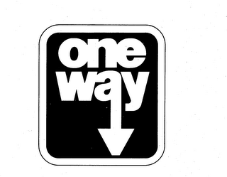 ONE WAY logo
