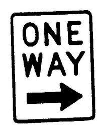 ONE WAY logo