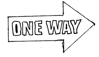 ONE WAY logo