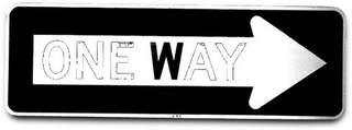 ONE WAY logo