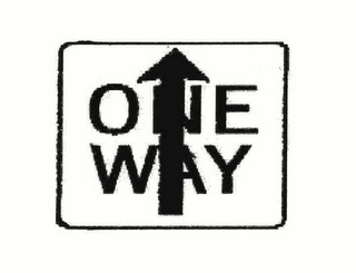 ONE WAY logo