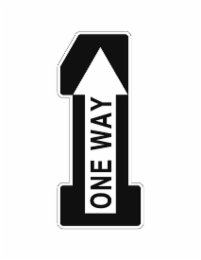 ONE WAY logo