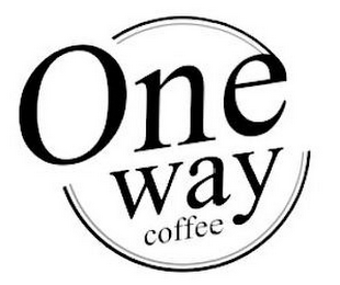 ONE WAY COFFEE logo