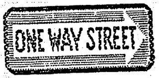ONE WAY STREET logo
