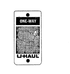 ONE-WAY U-HAUL logo