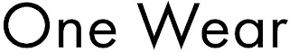 ONE WEAR logo