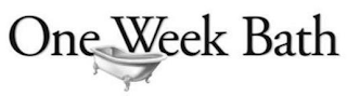 ONE WEEK BATH logo