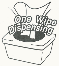 ONE WIPE DISPENSING logo