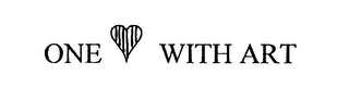 ONE WITH ART logo