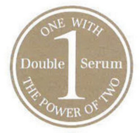 ONE WITH DOUBLE 1 SERUM THE POWER OF TWO logo