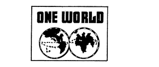 ONE WORLD logo