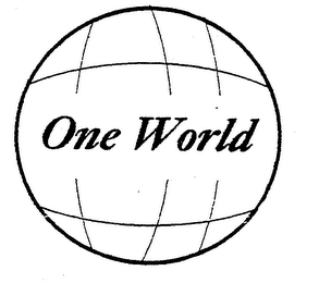 ONE WORLD logo
