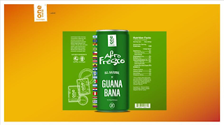 ONE WORLD BEVERAGES AFRO FRESCO GUANABANA logo