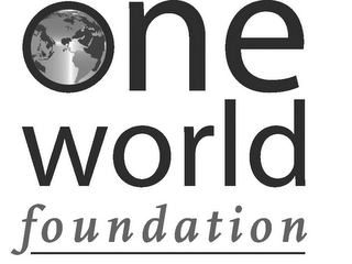 ONE WORLD FOUNDATION logo