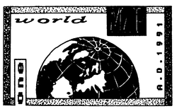 ONE WORLD MAP A.D. 1991 logo