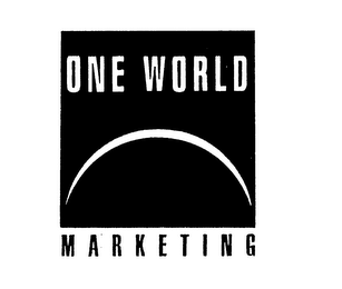 ONE WORLD MARKETING logo