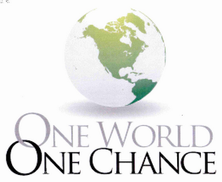 ONE WORLD ONE CHANCE logo