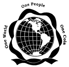 ONE WORLD ONE PEOPLE ONE COLA logo
