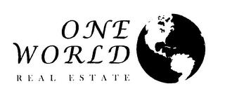 ONE WORLD REAL ESTATE logo