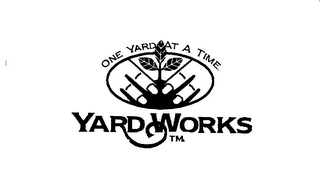 ONE YARD AT A TIME YARDWORKS logo