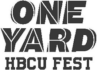 ONE YARD HBCU FEST logo