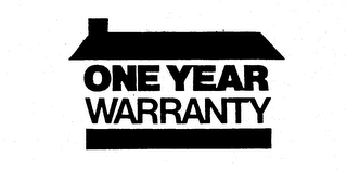 ONE YEAR WARRANTY logo