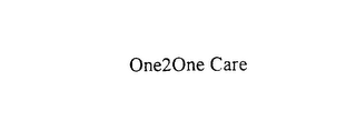 ONE2ONE CARE logo