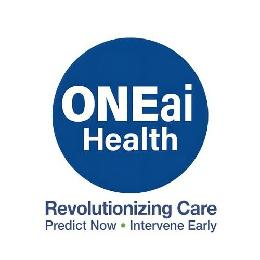 ONEAI HEALTH REVOLUTIONIZING CARE PREDICT NOW INTERVENE EARLY logo