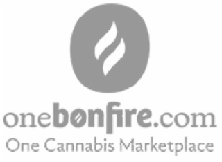 ONEBONFIRE.COM ONE CANNABIS MARKETPLACE logo