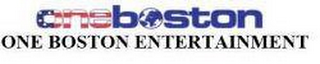 ONEBOSTON ONE BOSTON ENTERTAINMENT logo