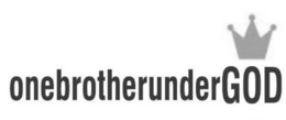 ONEBROTHERUNDERGOD logo