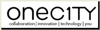 ONEC1TY COLLABORATION INNOVATION TECHNOLOGY YOU logo