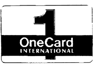 ONECARD INTERNATIONAL 1 logo