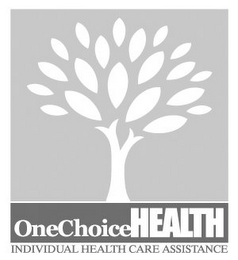 ONECHOICEHEALTH INDIVIDUAL HEALTH CARE ASSISTANCE logo