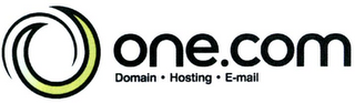 ONE.COM DOMAIN HOSTING E-MAIL logo