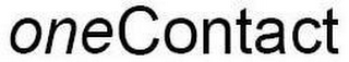 ONECONTACT logo