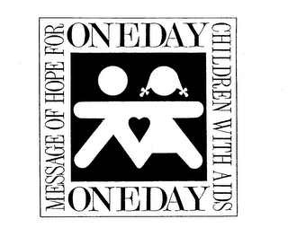 ONEDAY MESSAGE OF HOPE FOR CHILDREN WITH AIDS logo