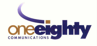 ONEEIGHTY COMMUNICATIONS logo